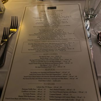 The Capital Grille - Menu - Steakhouses Near Me - Miami, Florida