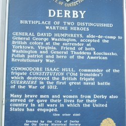 Derby Historical Marker