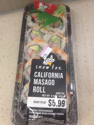 Menu photo 2 Snowfox Sushi Bar At Kroger Clute, TX