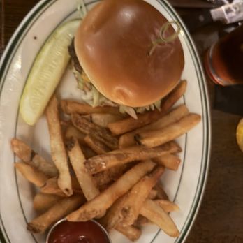 Bog & Barley - Cheeseburger and fries - Irish Near Me - Memphis, Tennessee