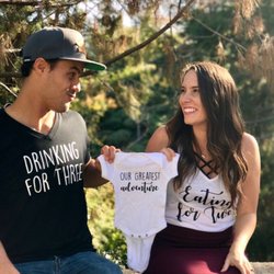 Pregnancy announcement shirts