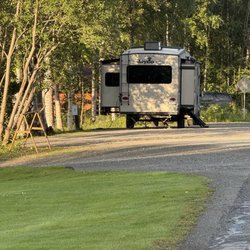 Settlers Bay Golf Course - View of where i parked rv