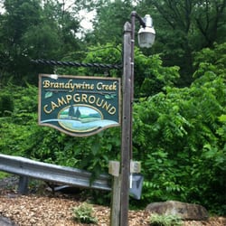 Brandywine Creek Campground - Campground sign!