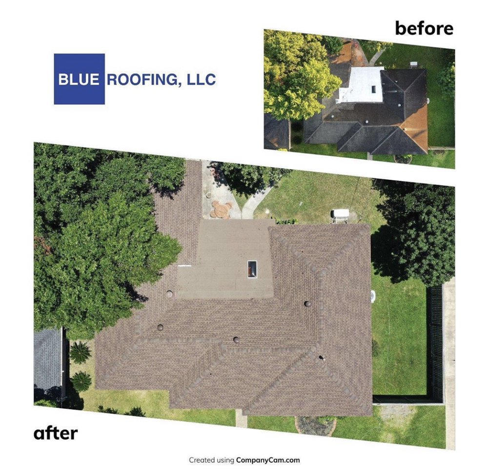 Slide of Blue Roofing
