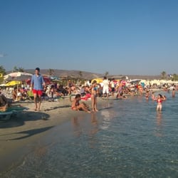 Çark Plajı - View from the beach, always busy