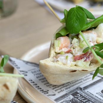 Bar Koukla - east coast lobster, shrimp, green apple, fennel, celery - fresh! - Cocktail Bars Near Me - Toronto, Ontario