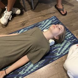 Namaste Chiropractic - Using a denneroll