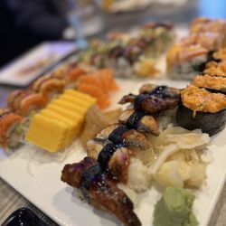 Hiro Asian Bistro - AYCE sushi assortment