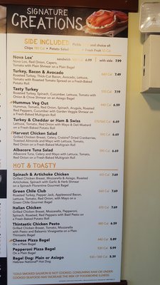 Menu photo 3 Einstein Bros. Bagels Springfield, VA