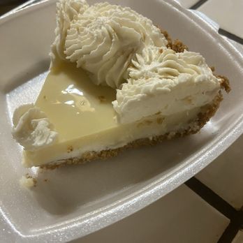 Maxine's Cafe & Bakery - Key Lime pie with too much whipped cream - Breakfast & Brunch Near Me - Bastrop, Texas Maxine's Cafe & Bakery - Key Lime pie with too much whipped cream - Breakfast & Brunch Near Me - Bastrop, Texas