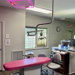 Our treatment areas are bright, welcoming, and designed to help kids feel comfortable while receiving gentle, attentive care.