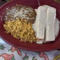 Cozumel Mexican Restaurant and Cantina - Seafood Enchiladas