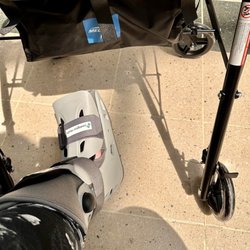 Lexington Medical Center Lexington - Cam Boot! I've got a complete tear of the ATFL (Anterior Talofibular Ligament)!