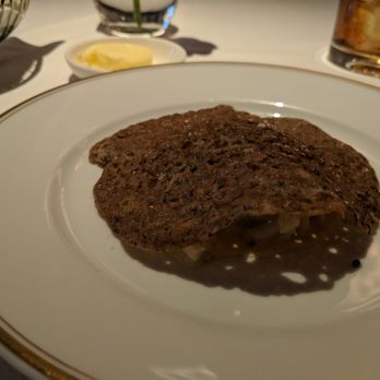Le Coucou - Crepe "souvenir do Laniilis". Crab buckwheat and lime. East coast blue crab. Delicious - French Near Me - New York, New York Le Coucou - Crepe "souvenir do Laniilis". Crab buckwheat and lime. East coast blue crab. Delicious - French Near Me - New York, New York