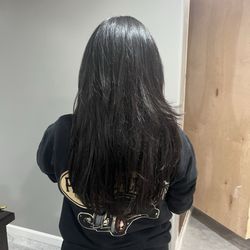 I asked alejandr/o for lots of layers and to not cut the first layer too short then she does exactly what I did not want.
