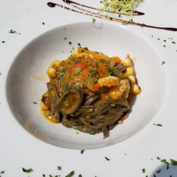 Lido di Sala Comacina - pasta nero di seppia - Italian Near Me - Sala Comacina, Colorado