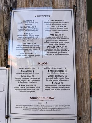 Menu photo 5 Wienerstube Restaurant Basalt, CO Menu photo 5 Wienerstube Restaurant Basalt, CO