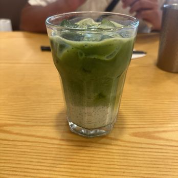 Tendon Kohaku - Matcha Latte - Japanese Near Me - Bellevue, Washington