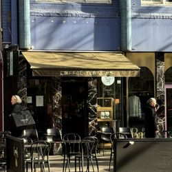Coffee, Tea & Me - Out front