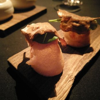 Aska - December 9 2017; Milk skin (sourdough, smoked hake, sorrel and toasted milk skin). - Scandinavian Near Me - Brooklyn, New York