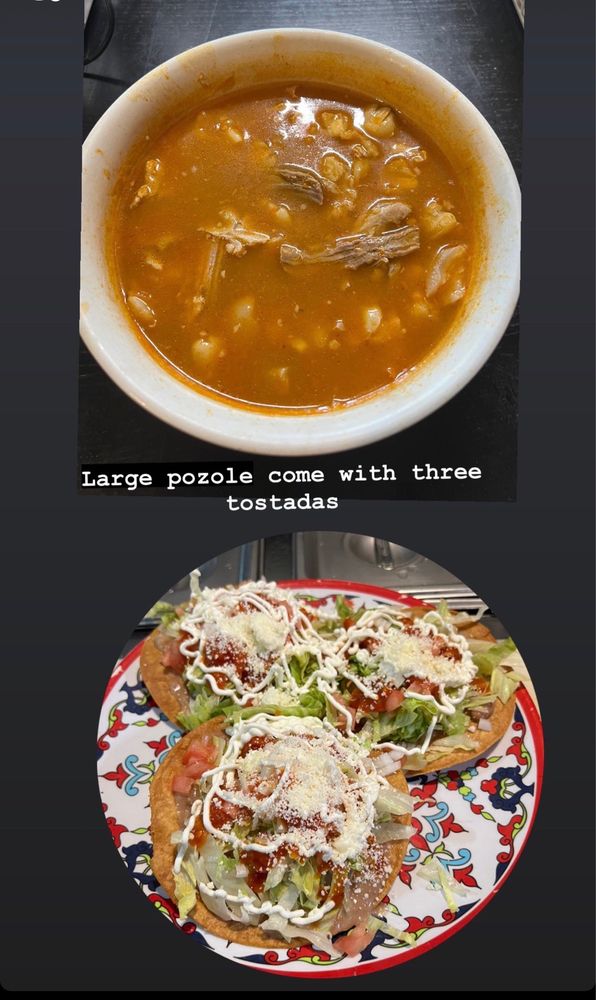 Food from Taqueria Sinaloense