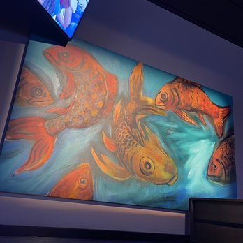 Yard House - Koi fish - New American Near Me - Concord, California