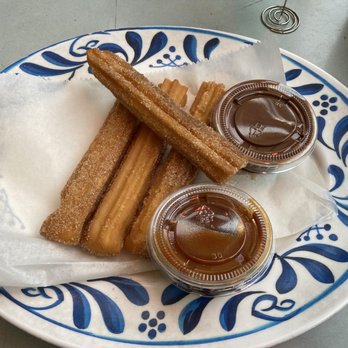El Mitote - Churros Con Cajeta Y Chocolate - Salad Near Me - New York, New York