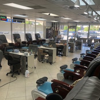 Derma Care & Nails Memorial Since ‘94 - Pedicure stations on the outside and mani station on the inside - Nail Salons Near Me - Houston, Texas