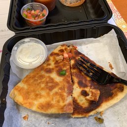 Buffalo Crispy Chicken Quesadilla