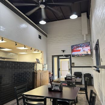 The Pizza Series - View of the front door from a couple tables down - Pizza Near Me - Scotts Valley, California