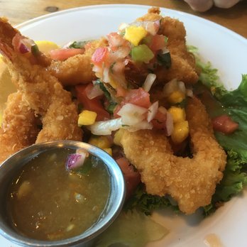 Harley Dawn Diner - coconut shrimp - loved the mango sauce - though a bit hot for my dad. - American Near Me - Hammonton, New Jersey Harley Dawn Diner - coconut shrimp - loved the mango sauce - though a bit hot for my dad. - American Near Me - Hammonton, New Jersey