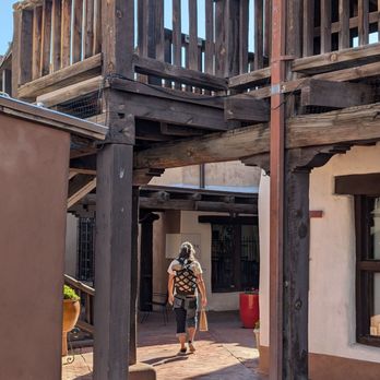 Old Town Albuquerque - Cool area with a really old wood building - Shopping Centers Near Me