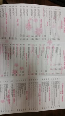 Menu photo 8 Vietnam House Myrtle Beach, SC