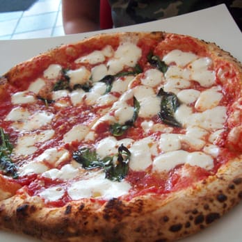 Pupatella - Simple Margherita Pizza: Fresh mozzarella, basil, olive oil - Pizza Near Me - Arlington, Virginia Pupatella - Simple Margherita Pizza: Fresh mozzarella, basil, olive oil - Pizza Near Me - Arlington, Virginia