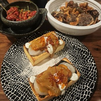 Bansang - Uni scallop toast - Korean Near Me - San Francisco, California