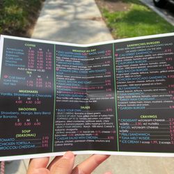 Cali Street Cafe - Menu