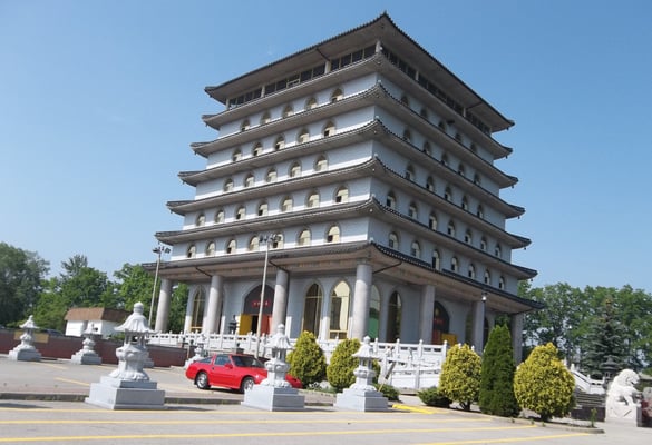 Ten Thousand Buddhas Sarira Stupa by null
