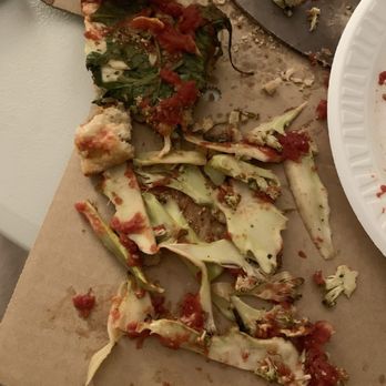 Pizzeria Uno - Stalks. All hard, raw stalks. - Pizza Near Me - Chicago, Illinois