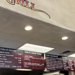 Diablos Southwest Grill - Menu