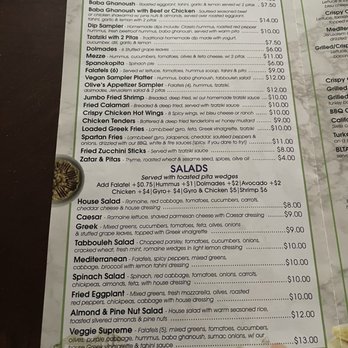 Olive Falafel - Menu - Mediterranean Near Me - Middletown, New York Olive Falafel - Menu - Mediterranean Near Me - Middletown, New York