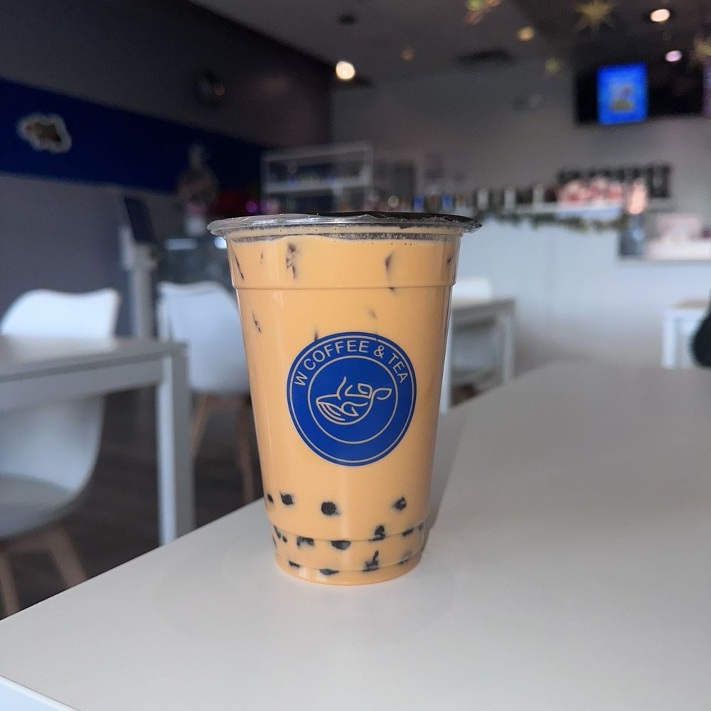 W Coffee & Tea - Small cold thai tea with boba - Patisserie/Cake Shop Near Me - Niles, Illinois W Coffee & Tea - Small cold thai tea with boba - Patisserie/Cake Shop Near Me - Niles, Illinois