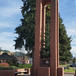 Spar Pole - Orting monument near the city Park
