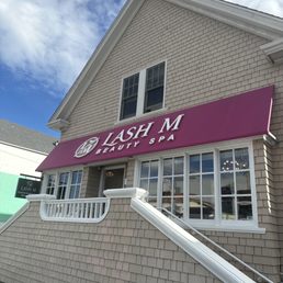 Exterior outside entrance of Lash M - Burlingame - Outside of Lash M - Burlingame, California Exterior outside entrance of Lash M - Burlingame - Outside of Lash M - Burlingame, California