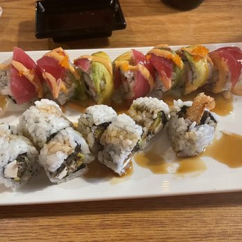 Kabuki Sushi Bar & Restaurant - No Name Roll and Salmon Fashion Roll - Sushi Bars Near Me - Centerville, Ohio