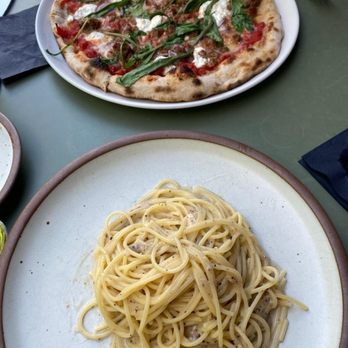 The Jimmy - Dandelion pizza and cacio e Pepe special - Mediterranean Near Me - Charlotte, North Carolina The Jimmy - Dandelion pizza and cacio e Pepe special - Mediterranean Near Me - Charlotte, North Carolina