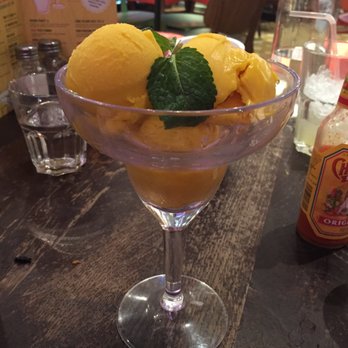 Las Iguanas - Mango sorbet - Brazilian Near Me - Wembley, XGL