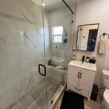 Maingreen Remodel & Construction - Vanity and shower - Roofing Near Me - Fullerton, California Maingreen Remodel & Construction - Vanity and shower - Roofing Near Me - Fullerton, California