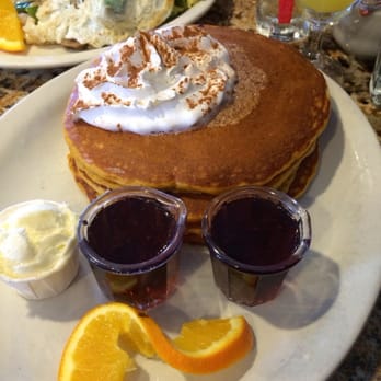 Cappys Cafe - Pumpkin pancakes. - Breakfast & Brunch Near Me - Newport Beach, California