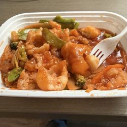 73. Sesame Shrimp and Scallops