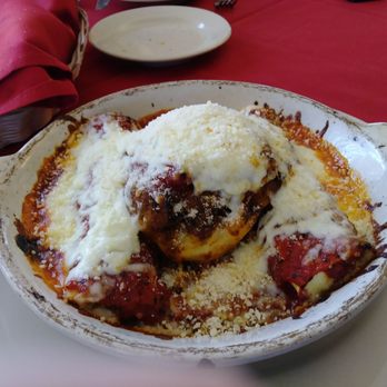 Gianna Italian Kitchen - Pasta Combination. Veal Cannelloni on the left, Lasagna in the center and riccota stuffed Manicotti on the right. - Italian Near Me - Tomball, Texas